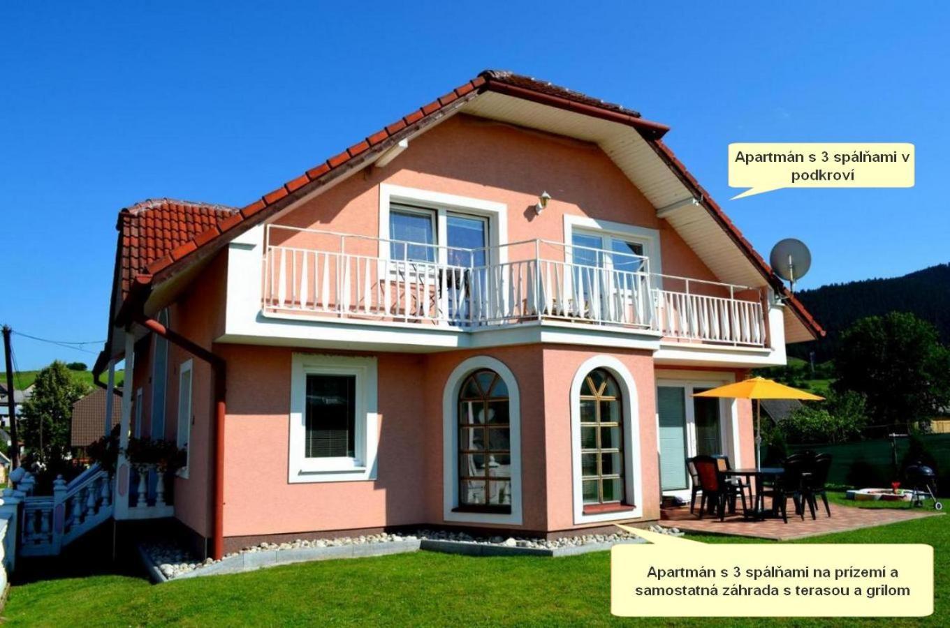 Apartmány Riviéra&Vila Deluxe Liptov Bešeňová Ruzomberok Exterior foto